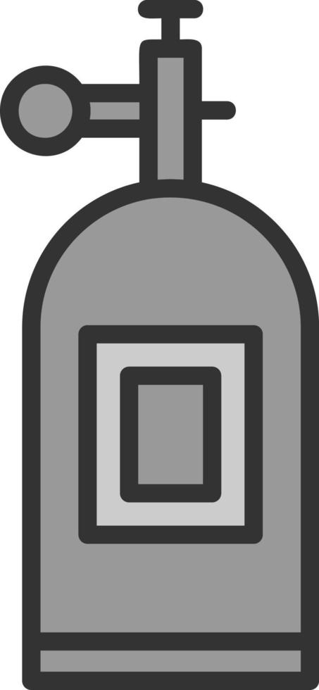 syre tank vektor ikon design