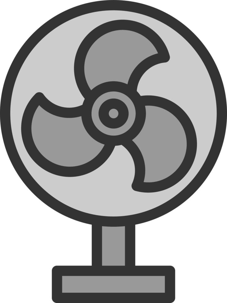 Fan-Vektor-Icon-Design vektor