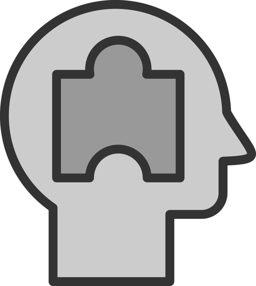 Autismus-Vektor-Icon-Design vektor