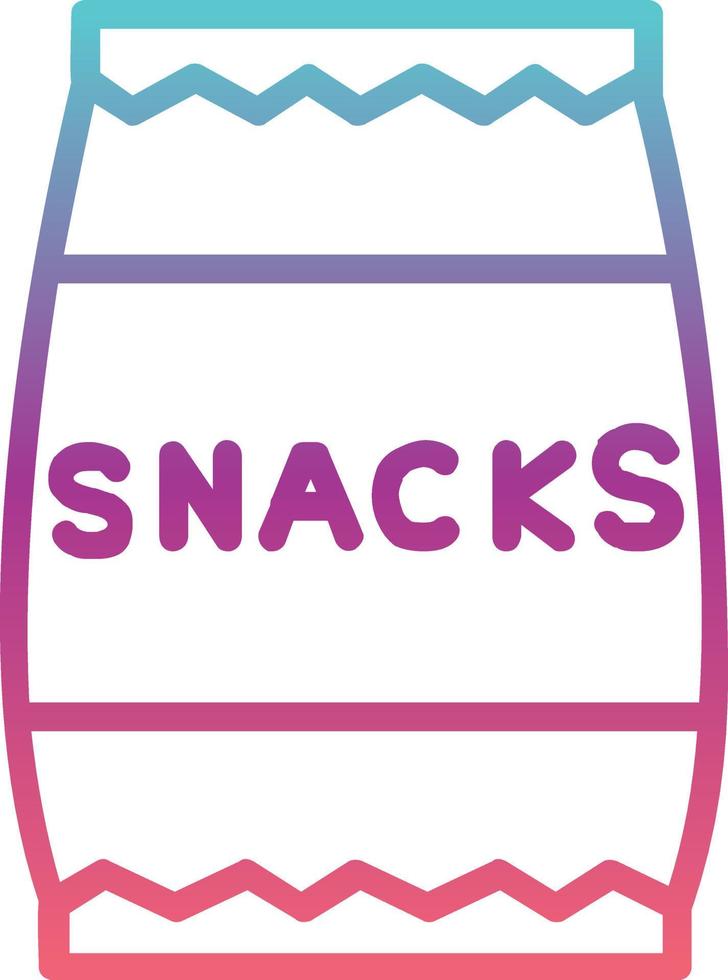 snacks vektor ikon