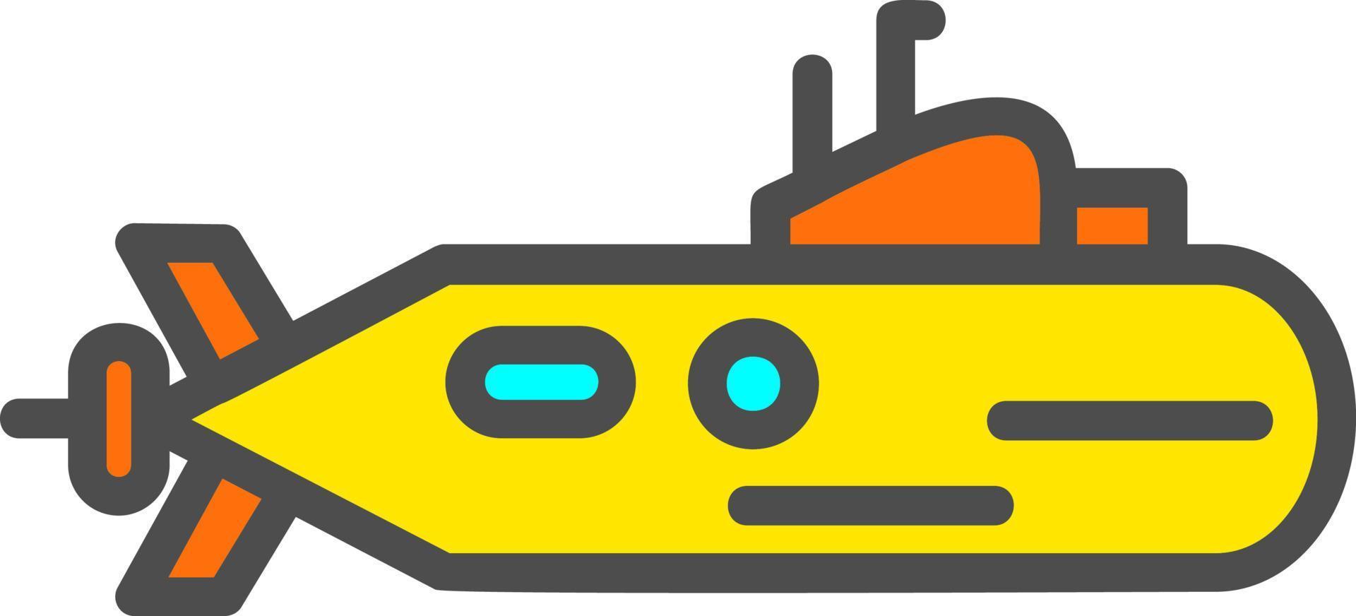 U-Boot-Vektorsymbol vektor