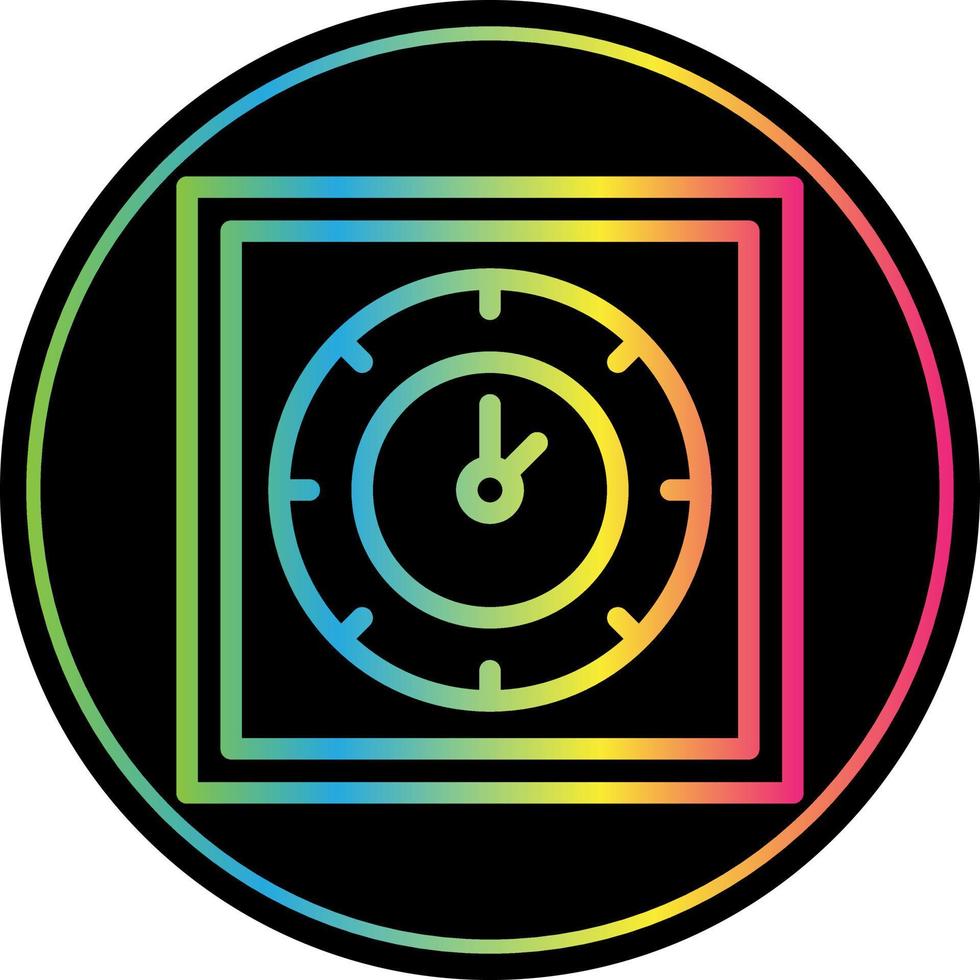 Chronometer-Vektor-Icon-Design vektor