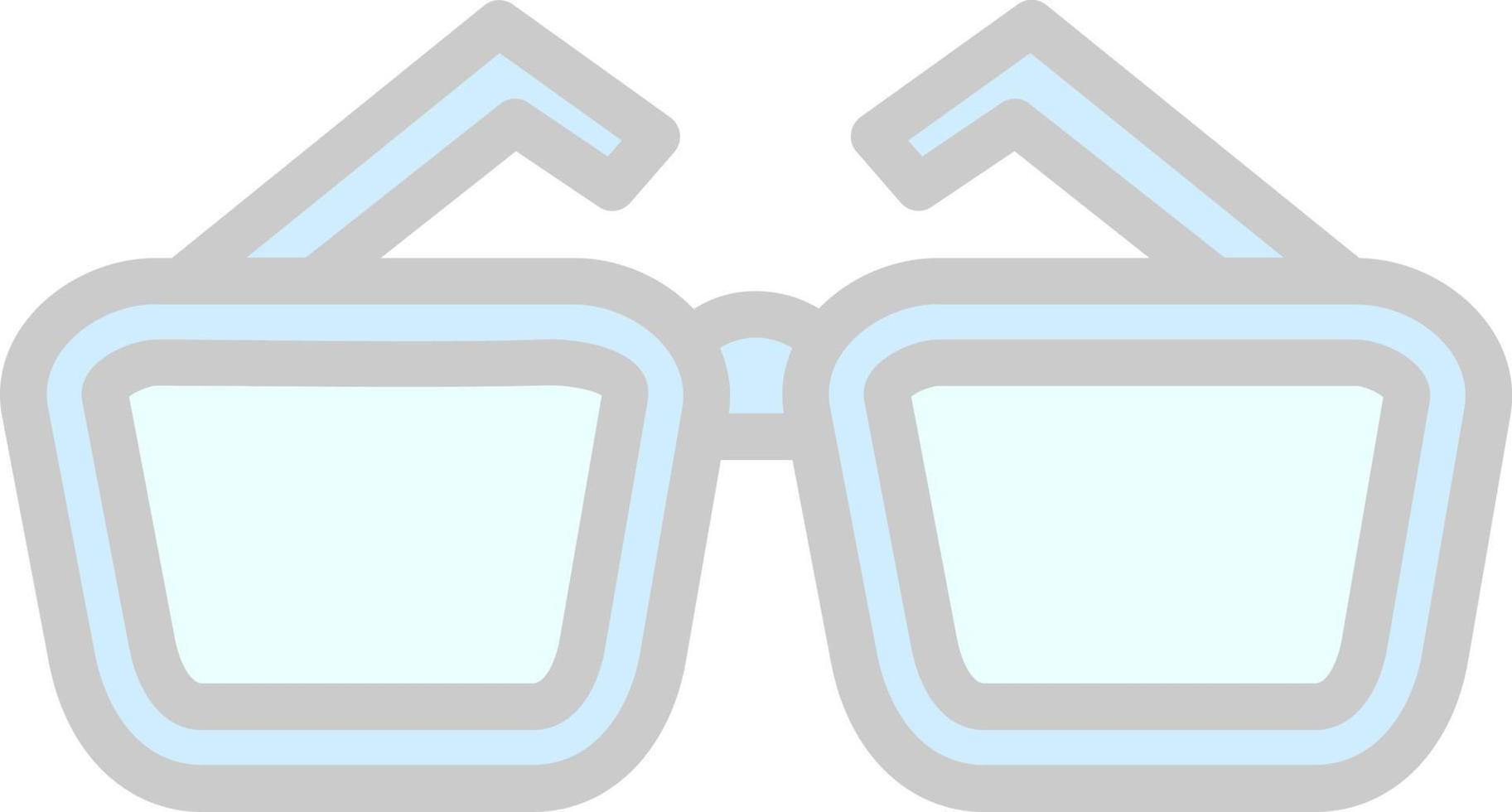 Brillen-Vektor-Icon-Design vektor
