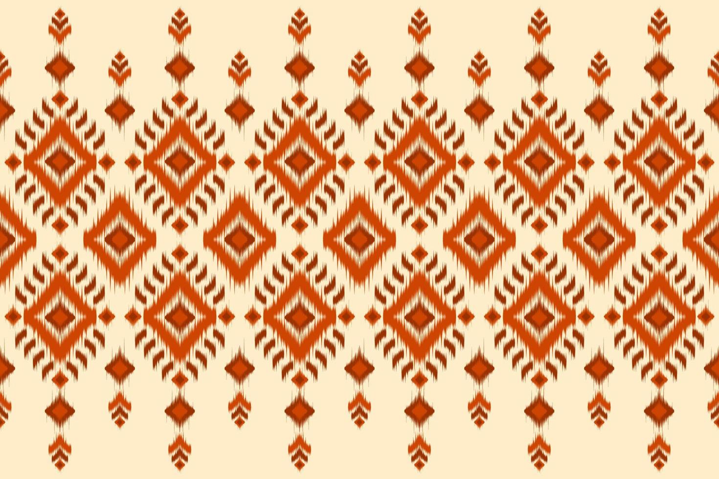 etnisk ikat sömlös mönster i stam. aztec geometrisk prydnad skriva ut. tyg indisk stil. vektor