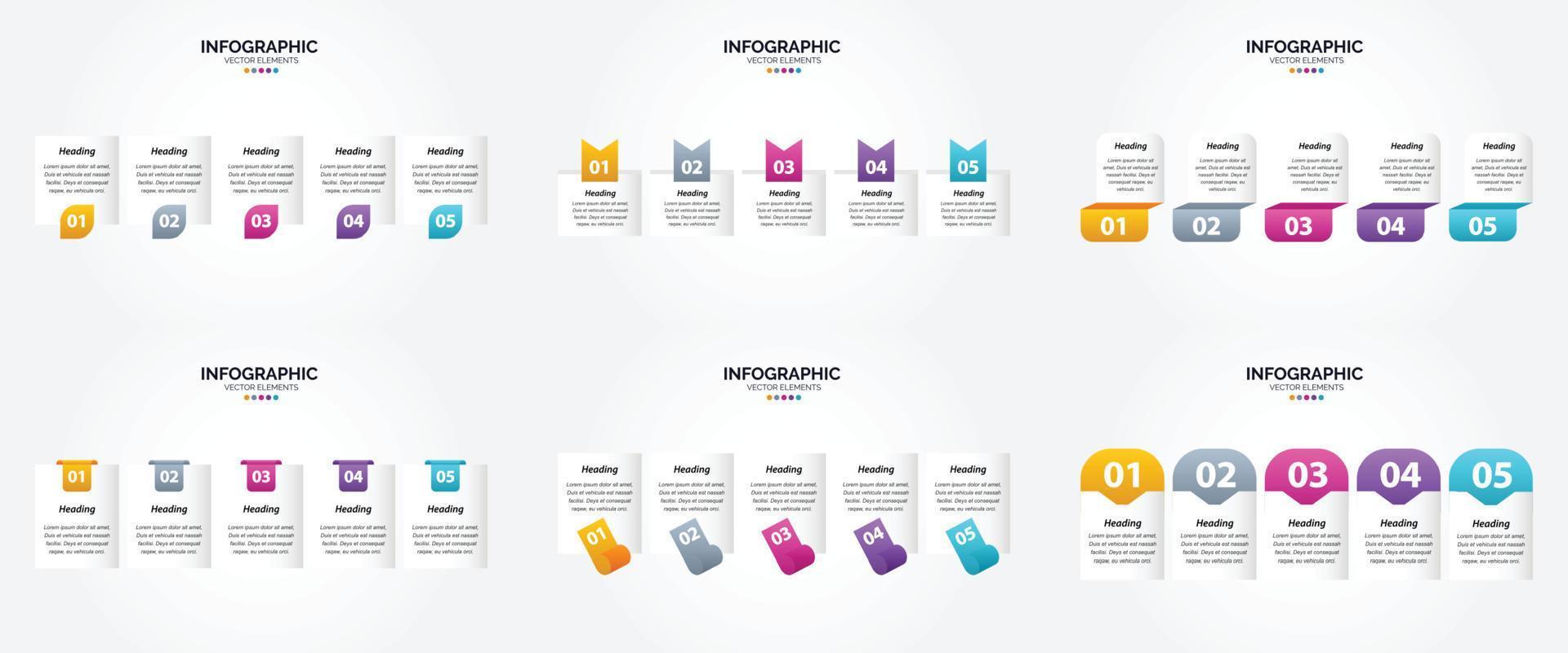 vektor illustration infographics platt design uppsättning för reklam broschyr flygblad och tidskrift