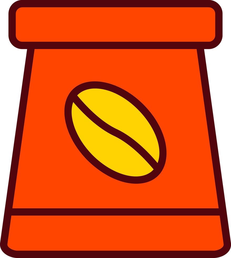 Sitzsack-Vektor-Symbol vektor