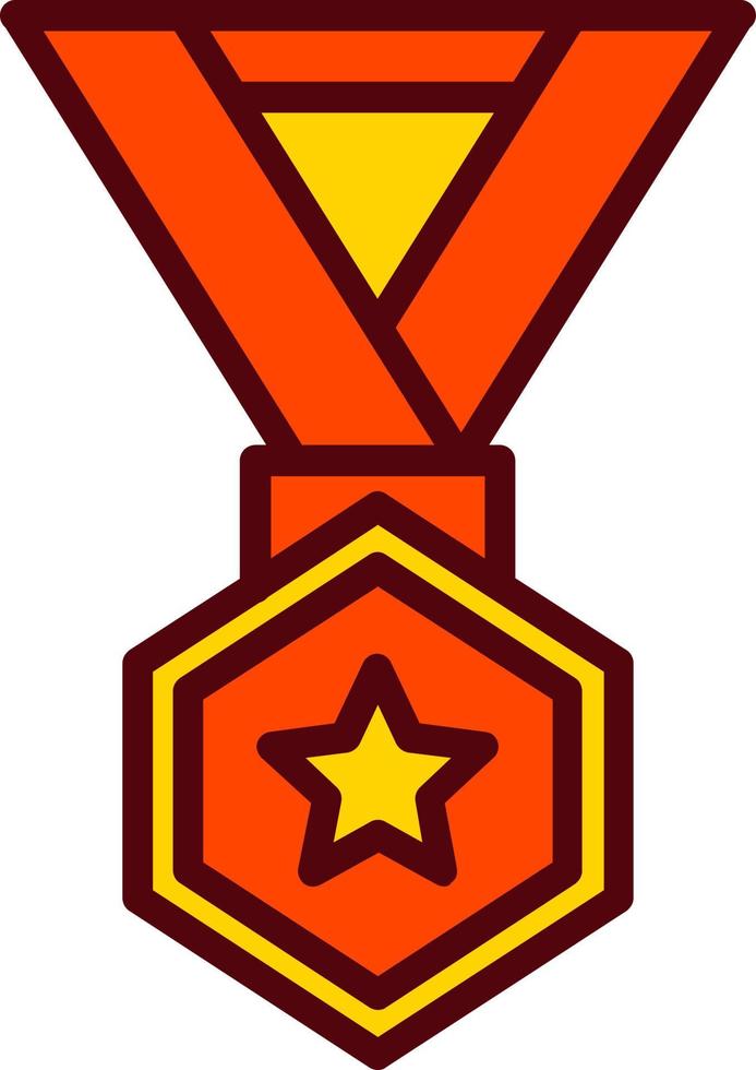 medalj vektor ikon