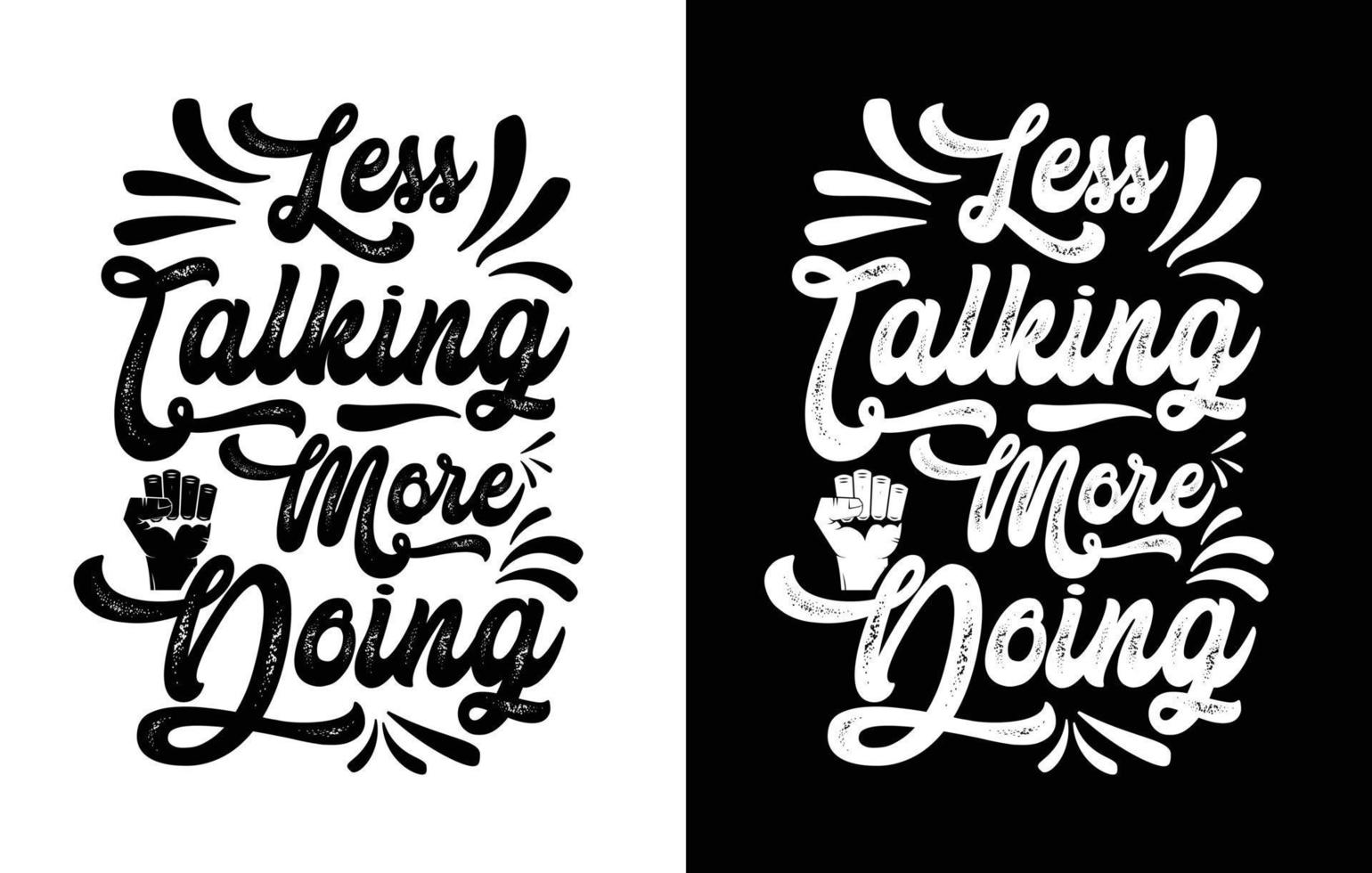 motivierendes Sprichwort-T-Shirt-Design, inspirierendes T-Shirt-Design der Typografie vektor