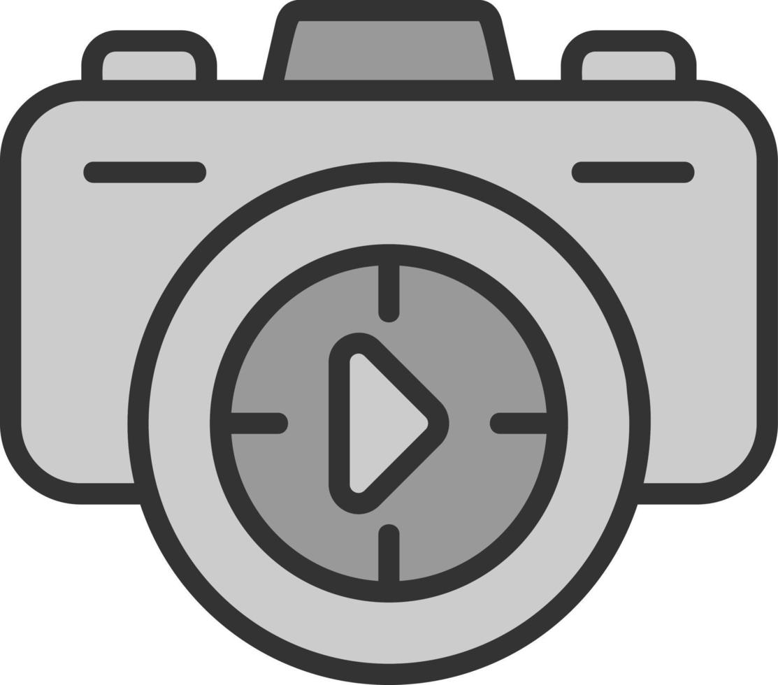 kamera skott vektor ikon design
