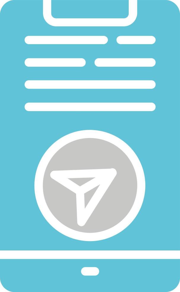 telegram chatt vektor ikon