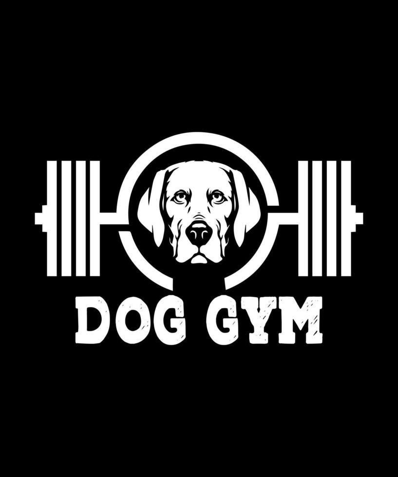 hundegym-illustrationsdesign vektor