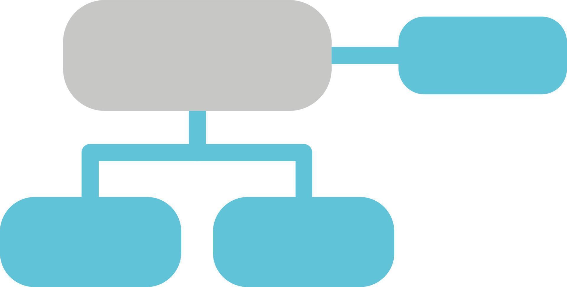 organisation Diagram vektor ikon