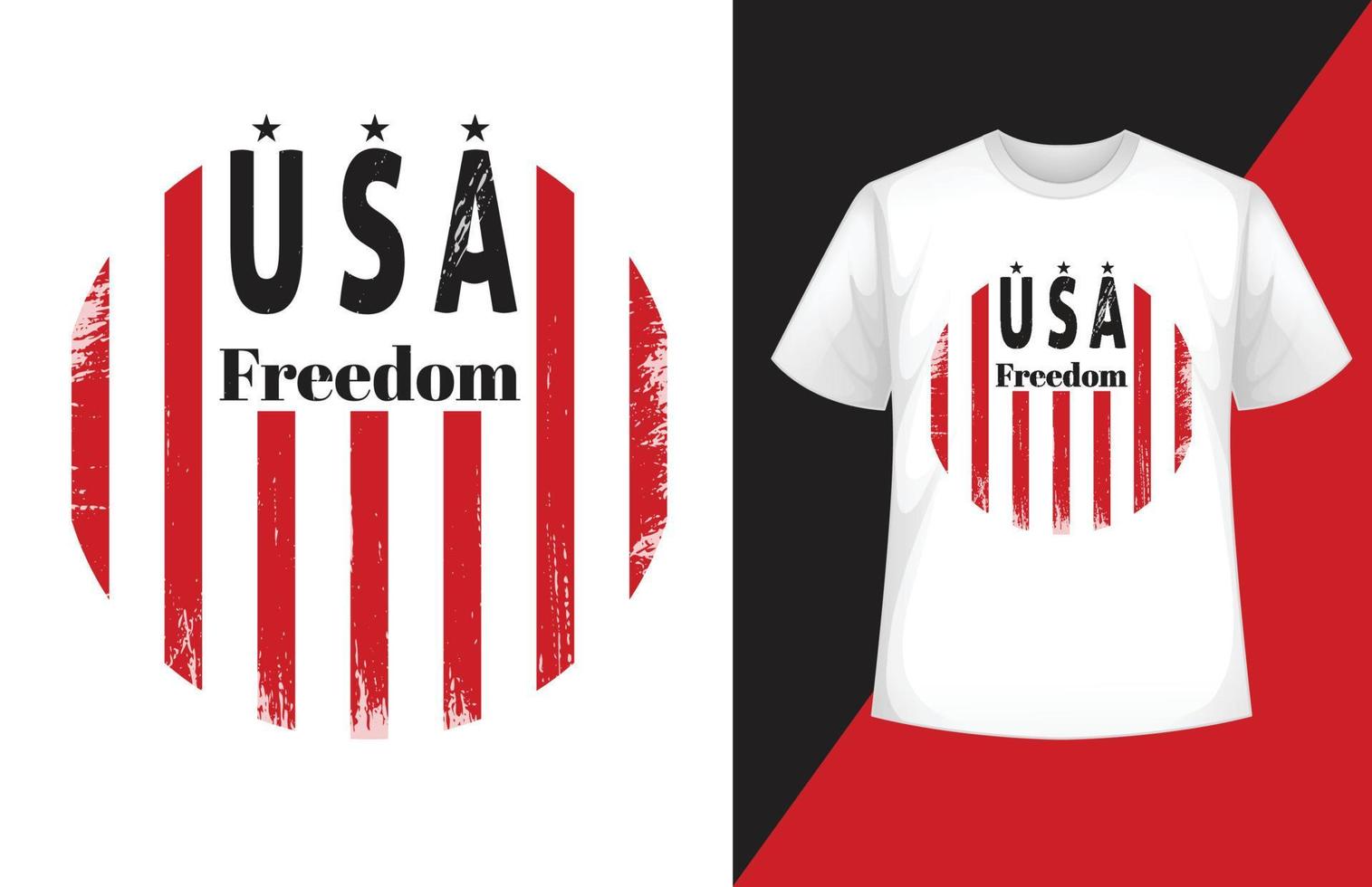 USA-T-Shirt-Design vektor