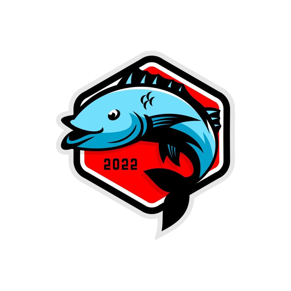 Fischen-Logo-Vektor vektor