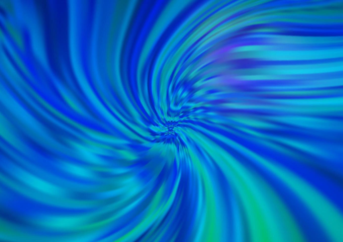 ljusblå vektorbakgrund med böjda cirklar. vektor