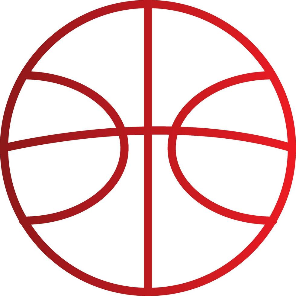 Basketball-Vektor-Symbol vektor