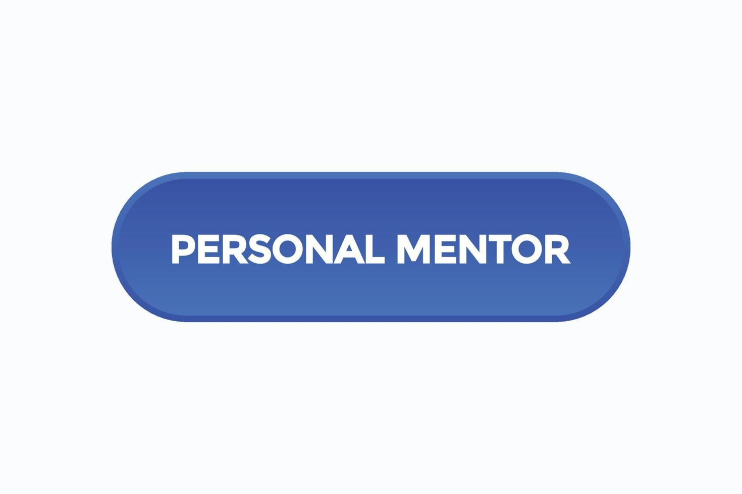 grundläggande rgbpersonal mentor knapp vectors.sign märka Tal bubbla personlig mentor vektor