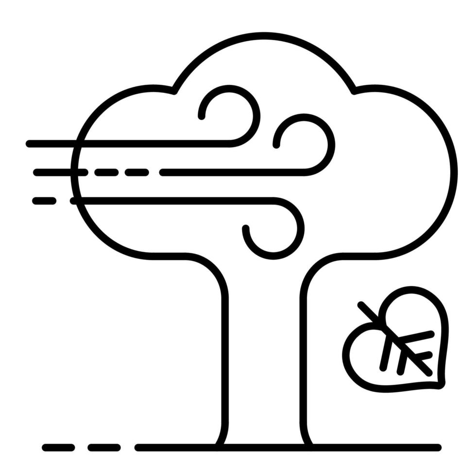 Herbstsymbol, geeignet für eine Vielzahl digitaler Kreativprojekte. vektor