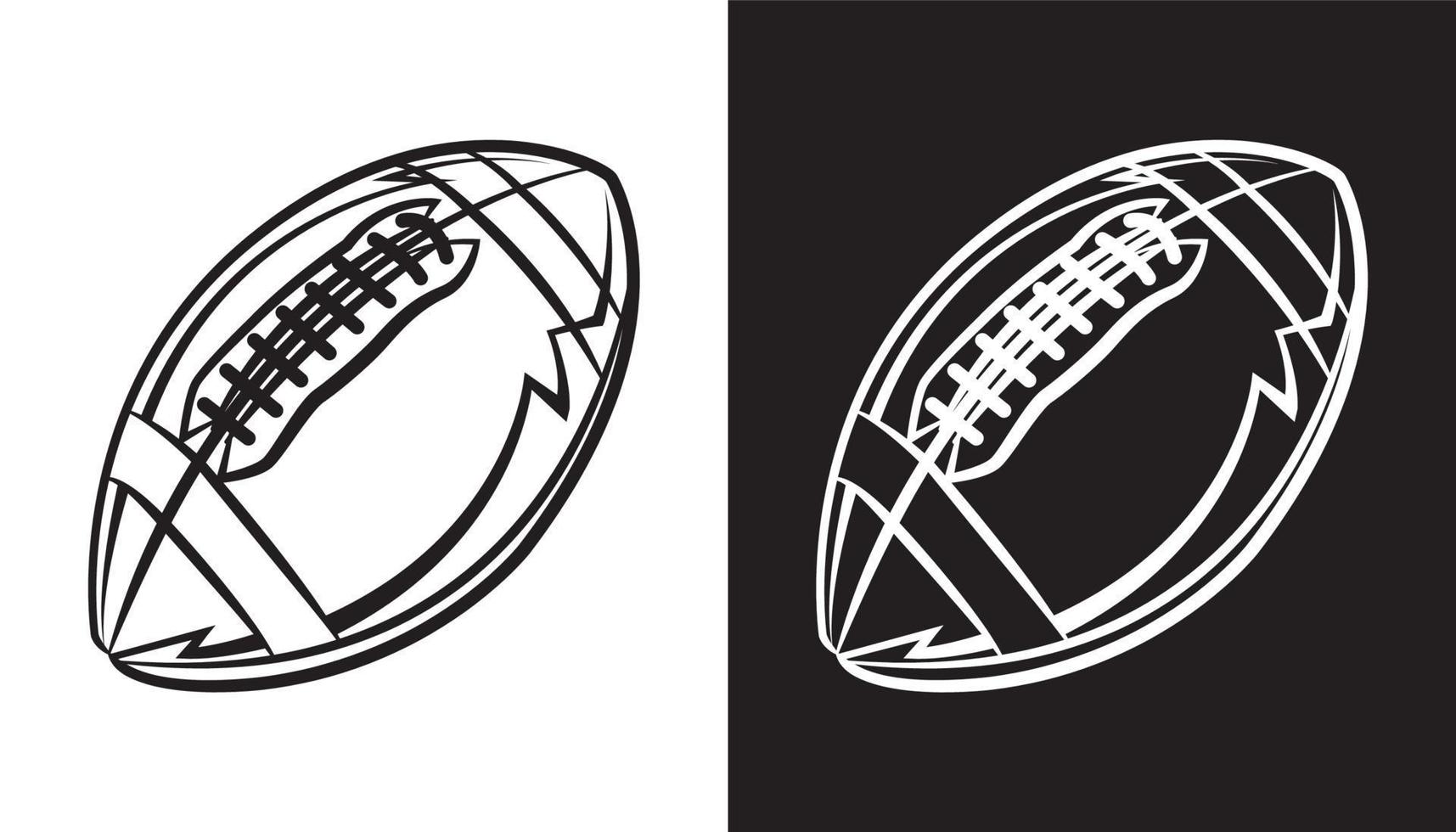 american-football-emblem-symbol-illustration vektor