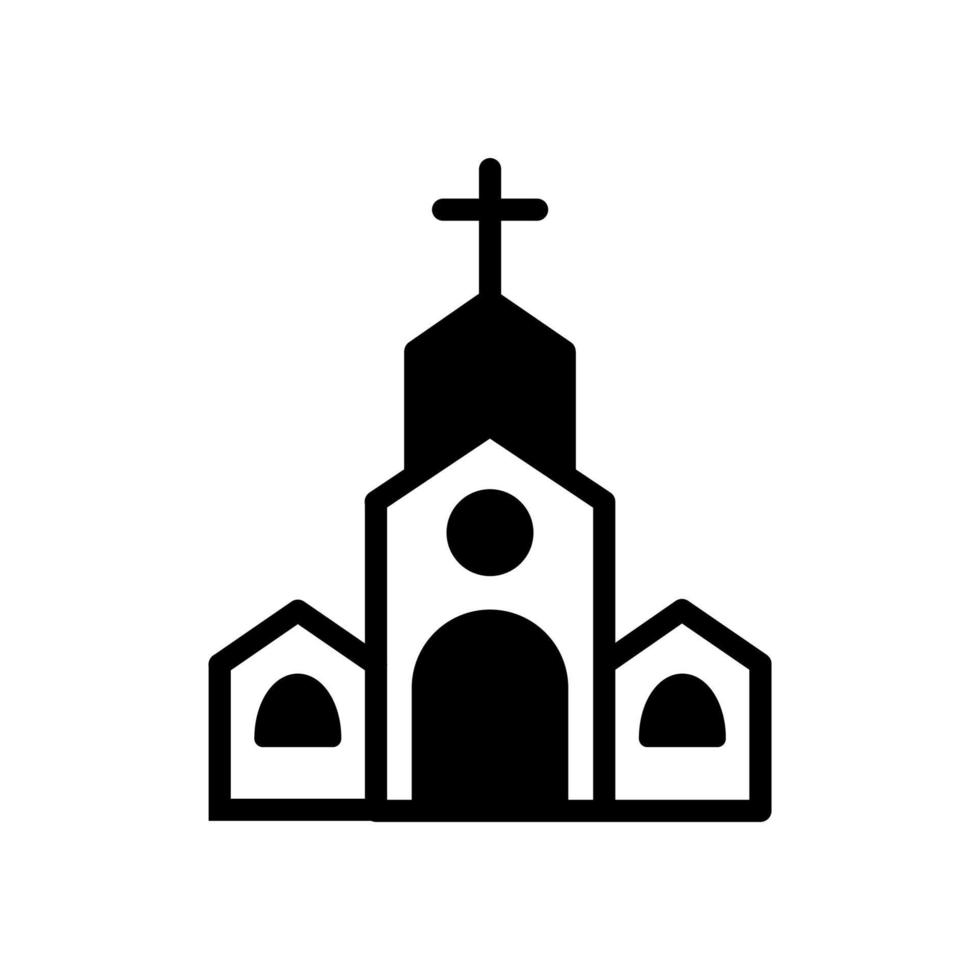 Vektorvorlage für Kirchensymbole vektor