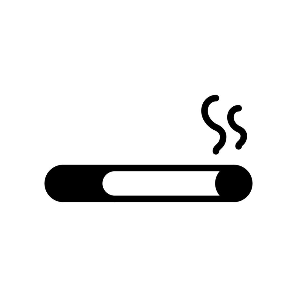 Design-Vektorvorlage für Zigarettensymbole vektor