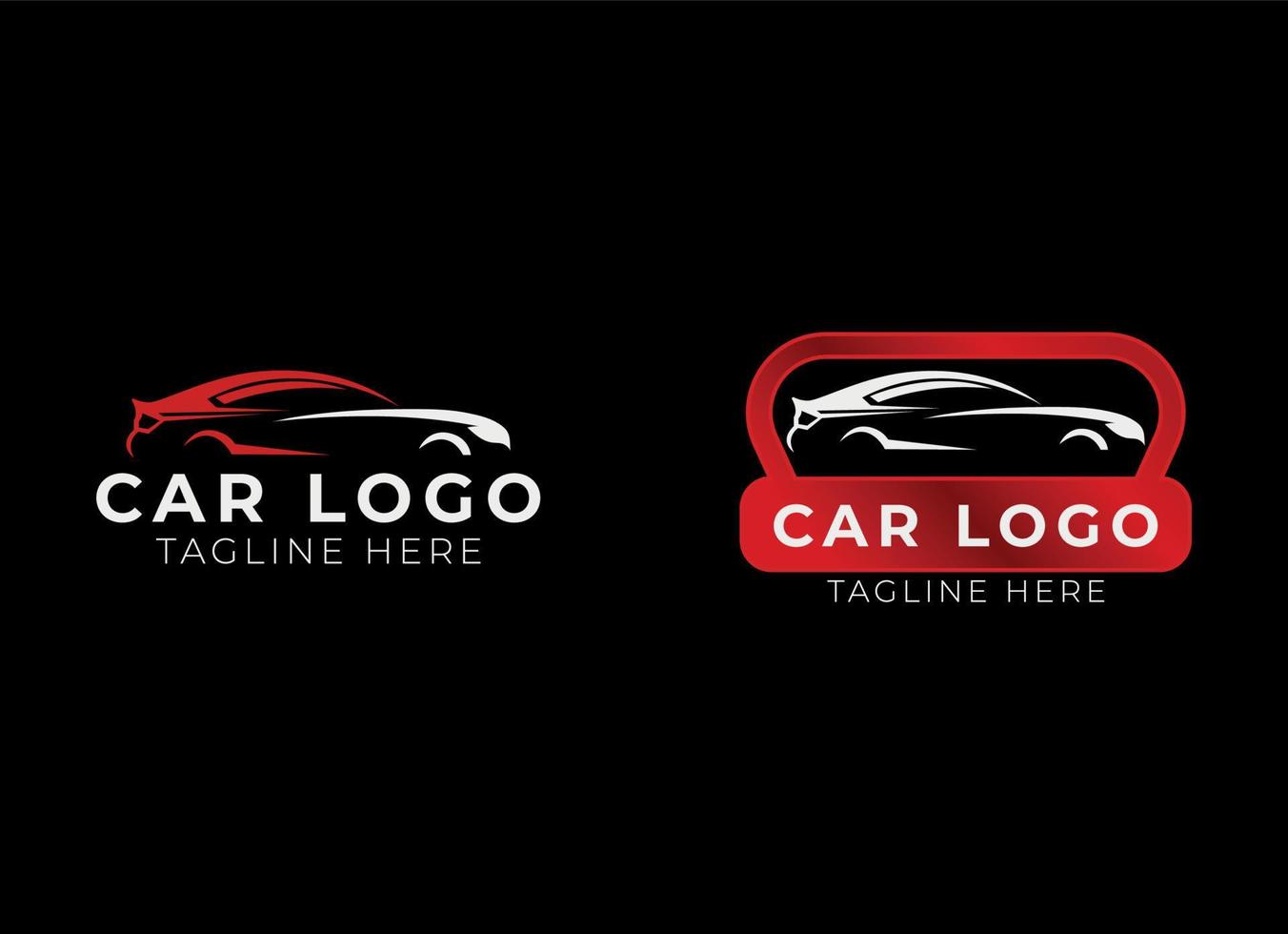 Design-Vorlage für das Auto-Logo. vektor