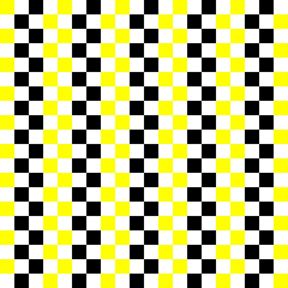 fri vektor gul och svart sömlös mönster tabell