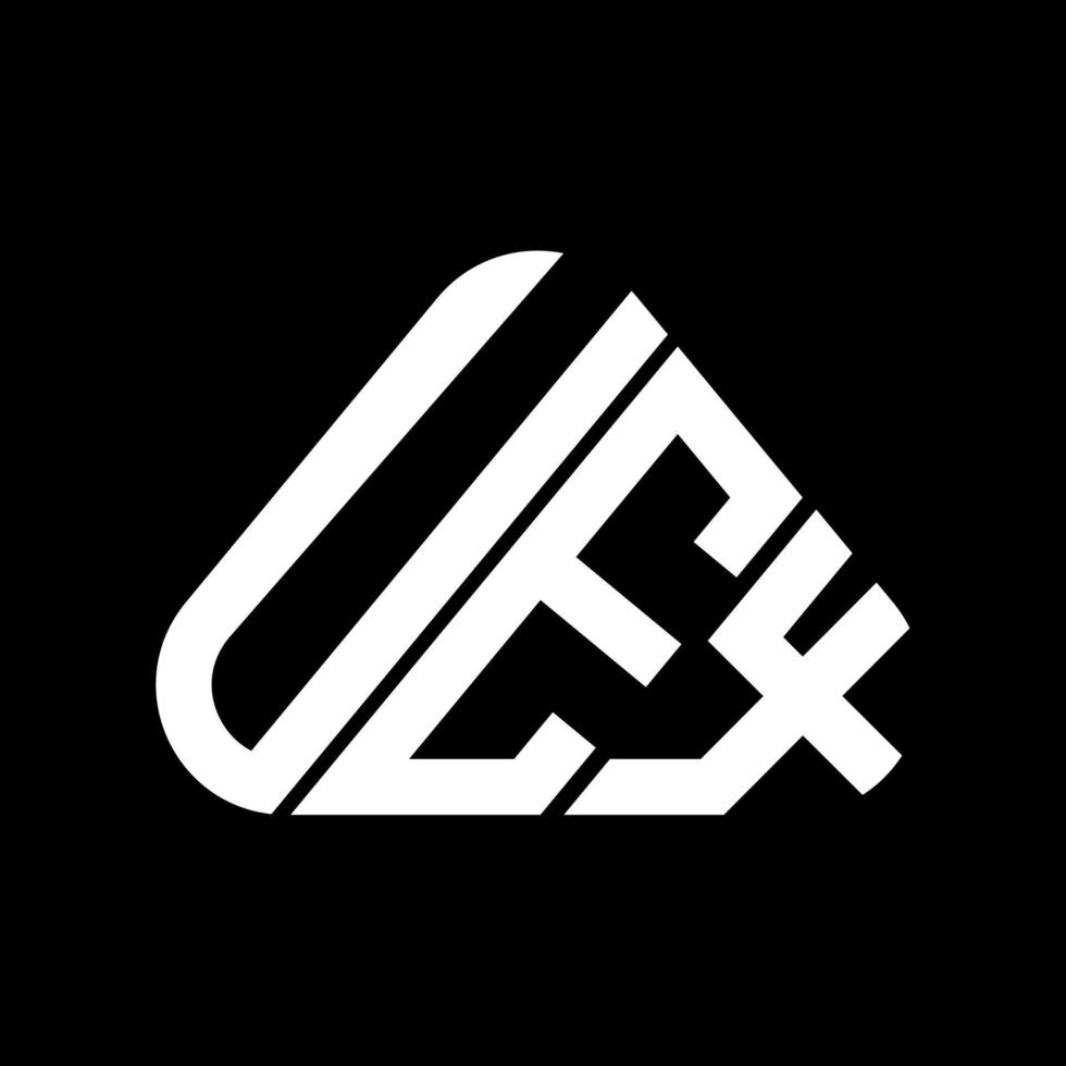 uex brev logotyp kreativ design med vektor grafisk, uex enkel och modern logotyp.