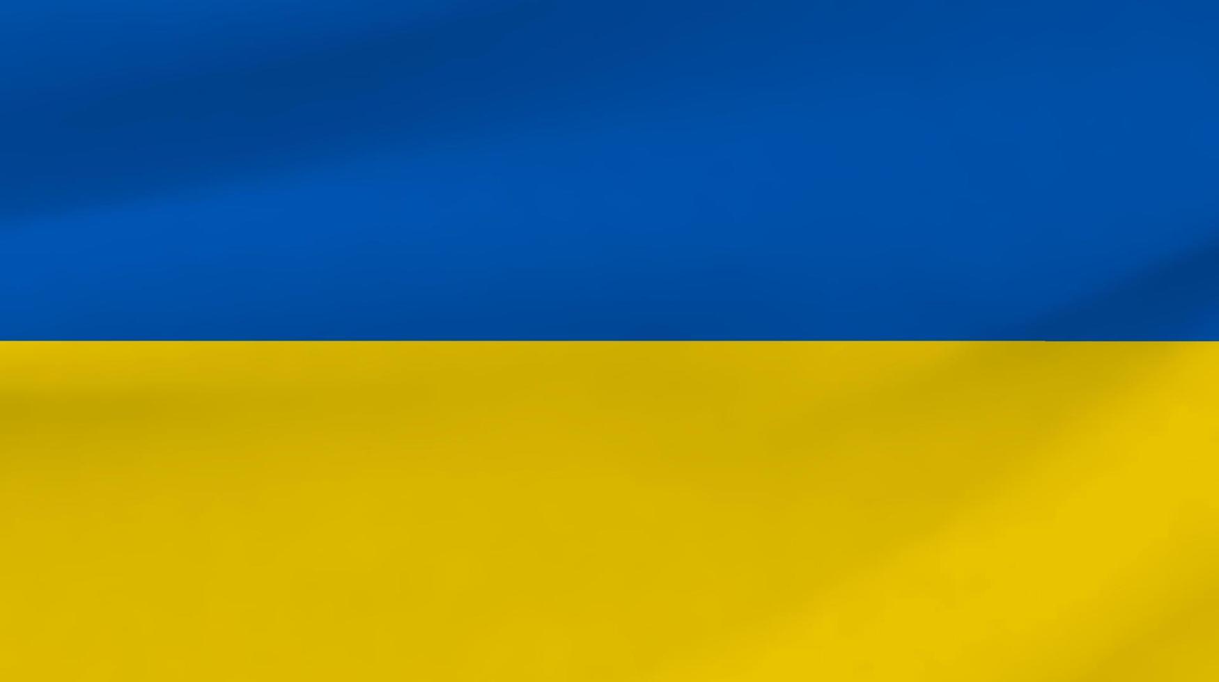 ukrainische nationalflagge vektor