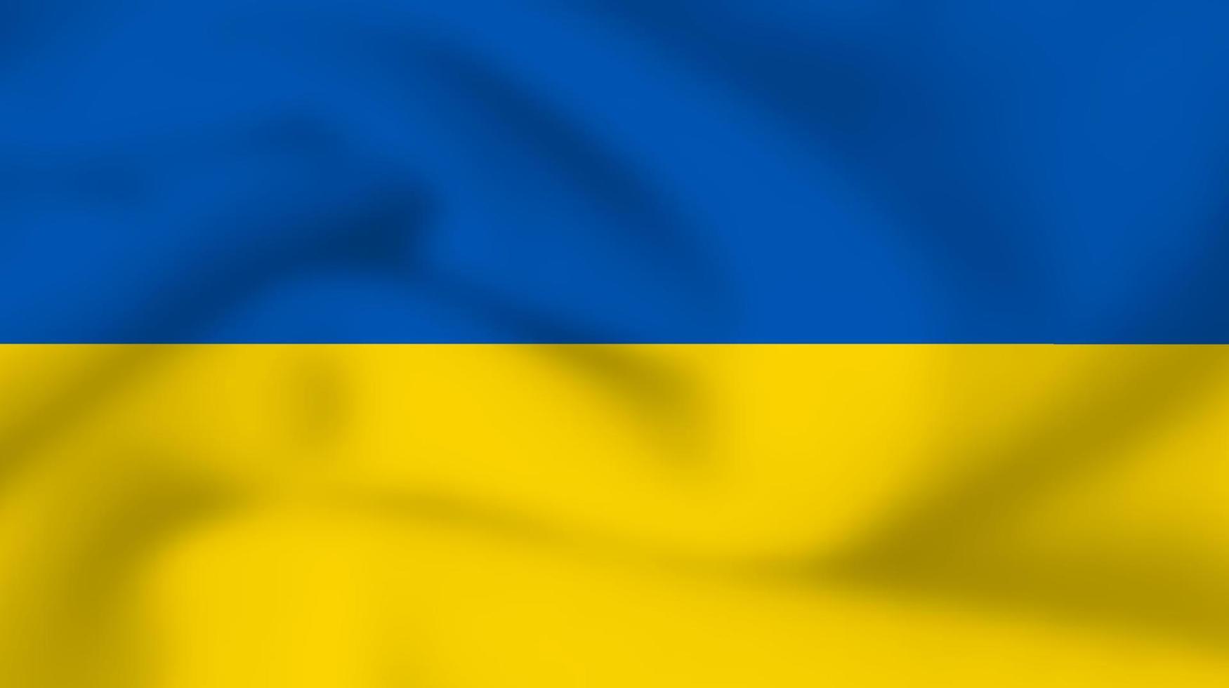 ukrainische nationalflagge vektor