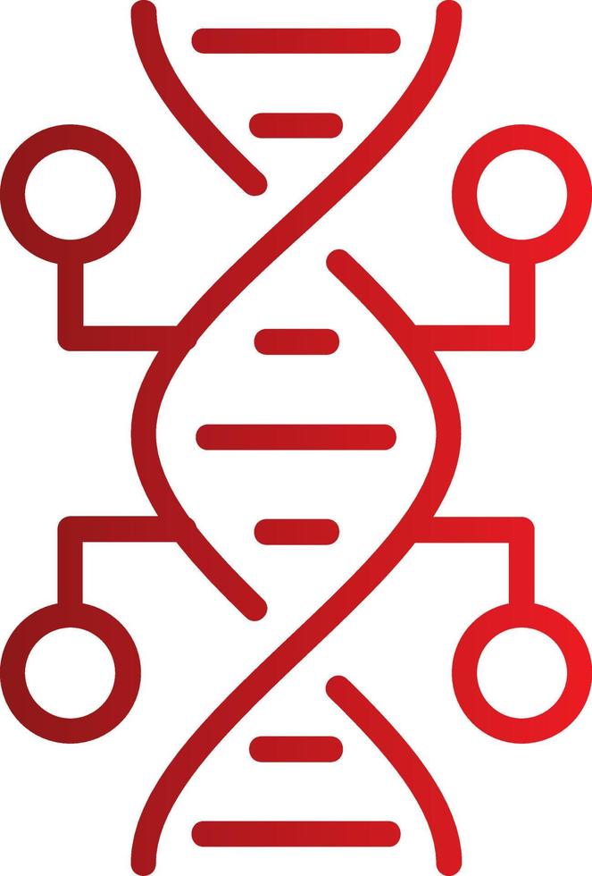 DNA-Vektor-Symbol vektor