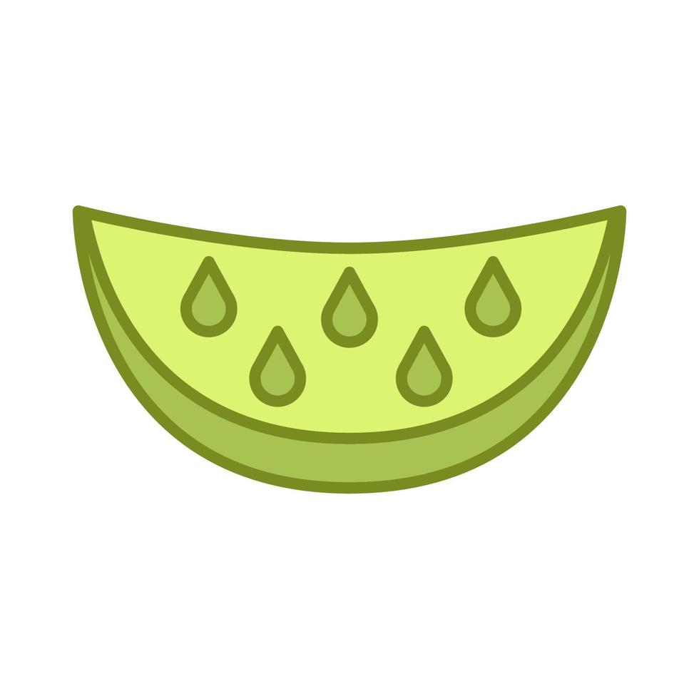 Wassermelonensymbol, geeignet für eine Vielzahl digitaler kreativer Projekte. vektor