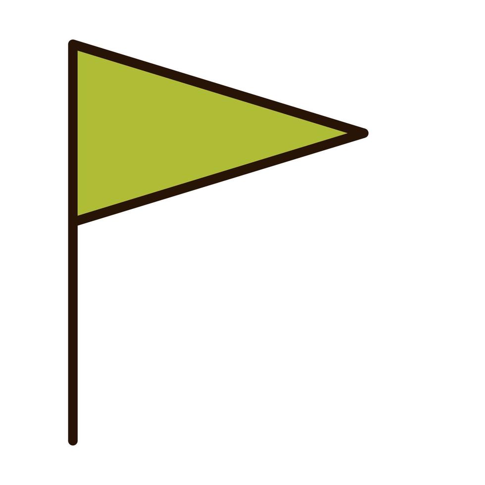 flagga ikon, lämplig för en bred räckvidd av digital kreativ projekt. vektor