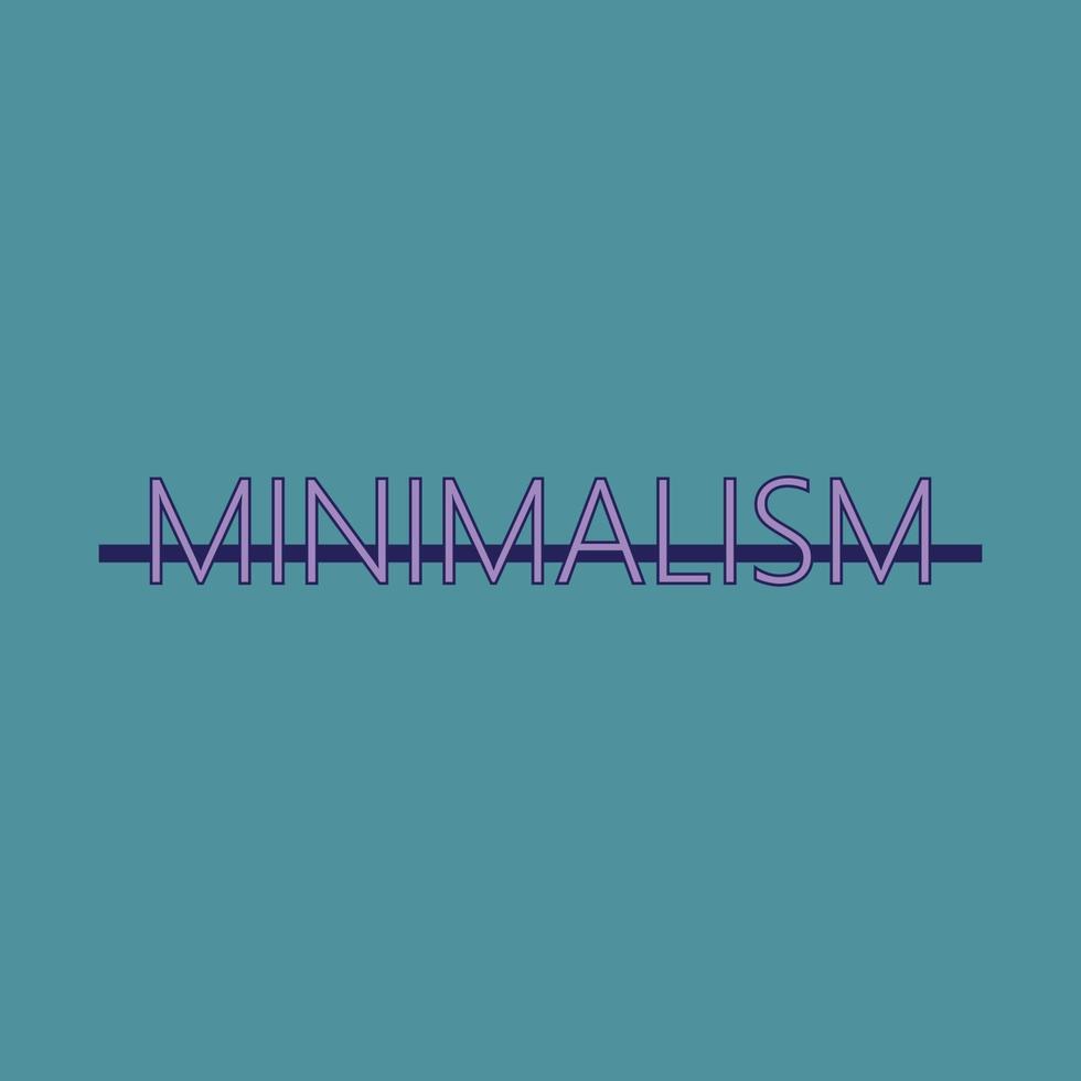 enkel minimalism text i två färger, vektor tapet, bakgrund, posta