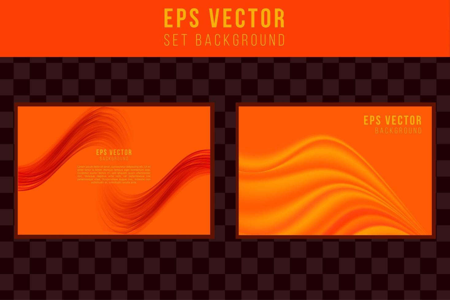 abstrakter moderner orangefarbener Verlaufsüberlappungshintergrund mit Kopienraum für Text. minimales Konzept. Vektor-Illustration vektor