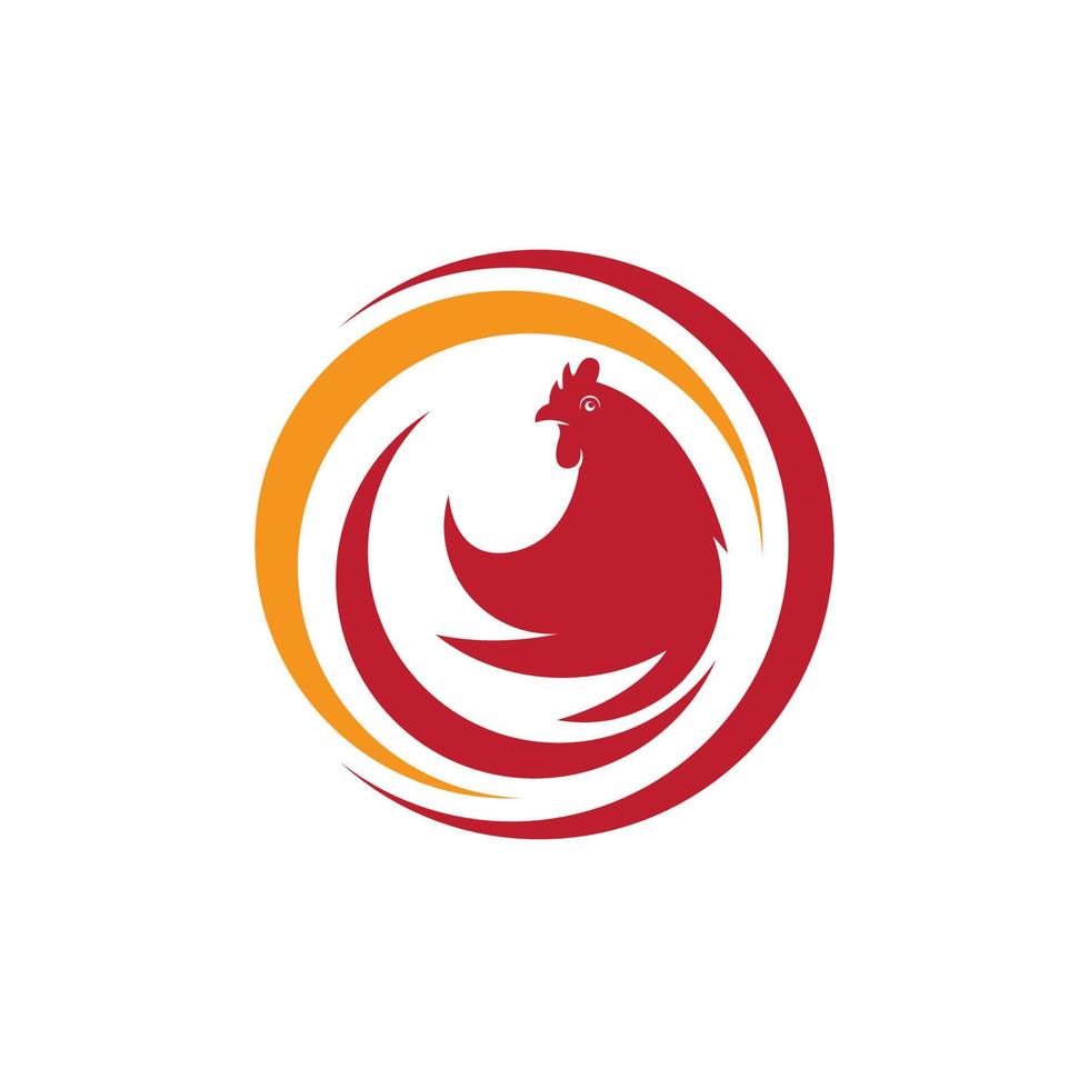 kyckling illustration ikon vektor design