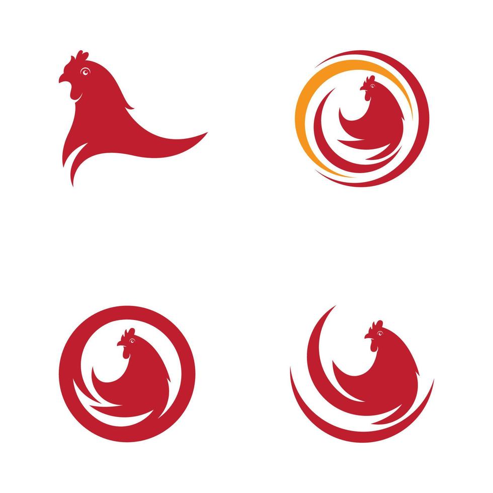 kyckling illustration ikon vektor design