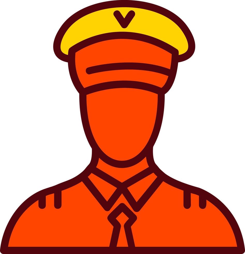 Pilot-Vektor-Symbol vektor