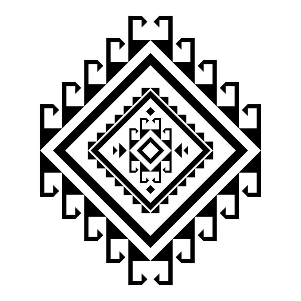 geometrisk etnisk mönster konst. amerikansk, mexikansk stil. bakgrund aztec stam- prydnad. design för tyg, Kläder, textil, logotyp, symbol. vektor