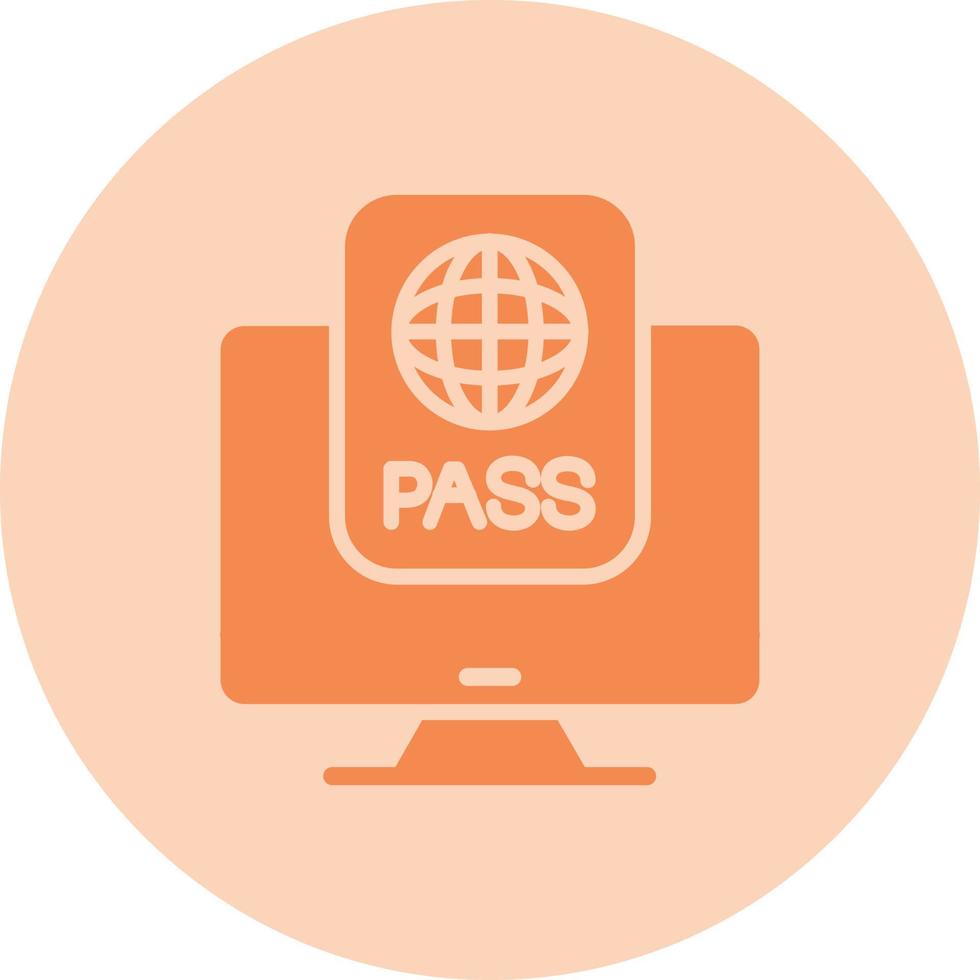 e - Passvektorsymbol vektor