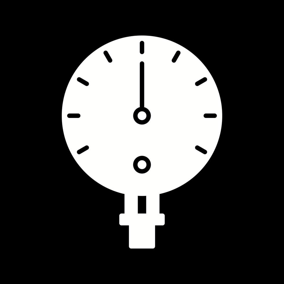 Manometer-Vektorsymbol vektor