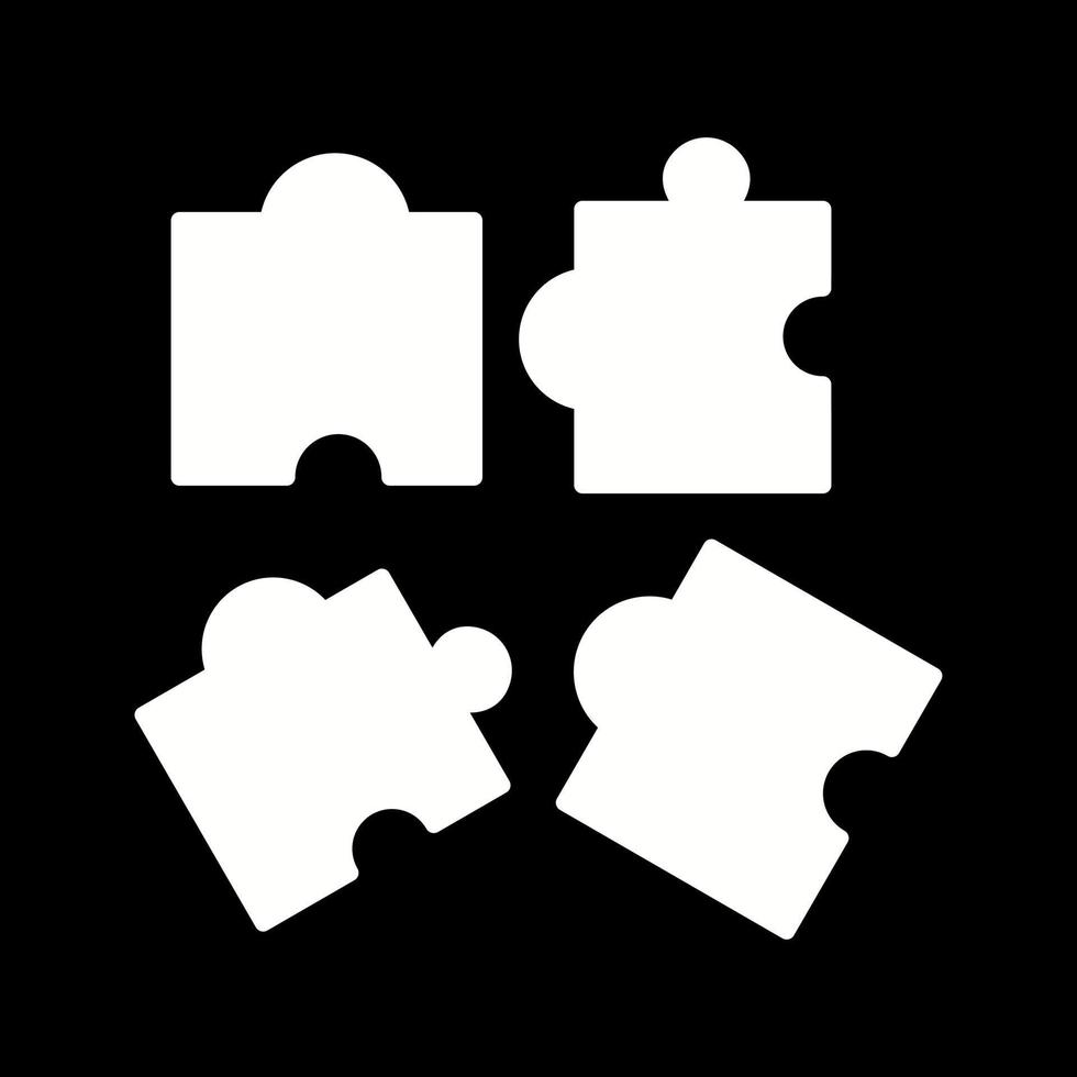 Puzzle-Vektor-Symbol vektor