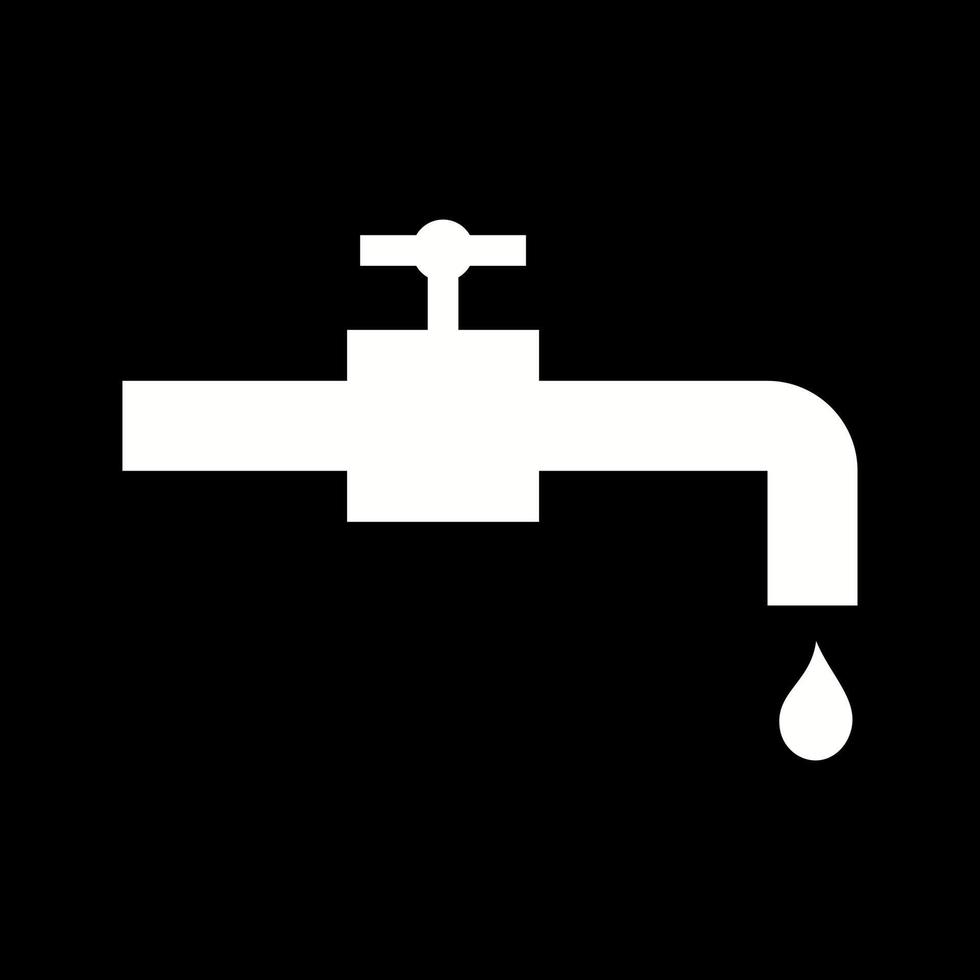 schönes Tap-Glyphen-Vektorsymbol vektor