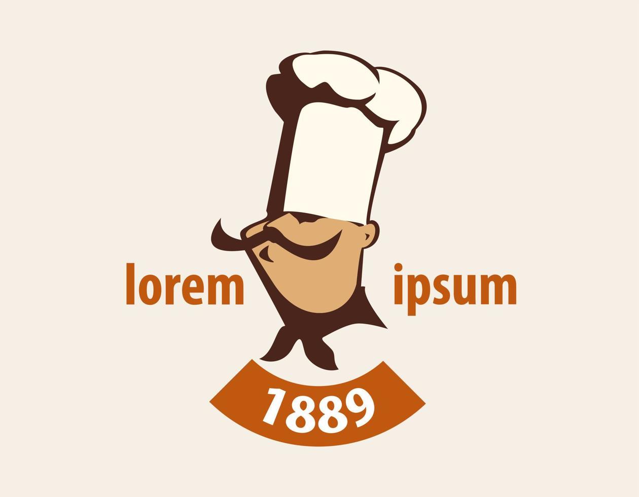 stock vektor illustration logotyp gastronomi kokkonst årgång