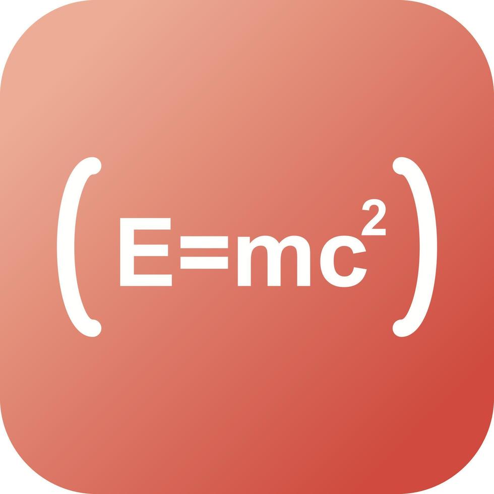 schönes Formel-Glyphen-Vektorsymbol vektor