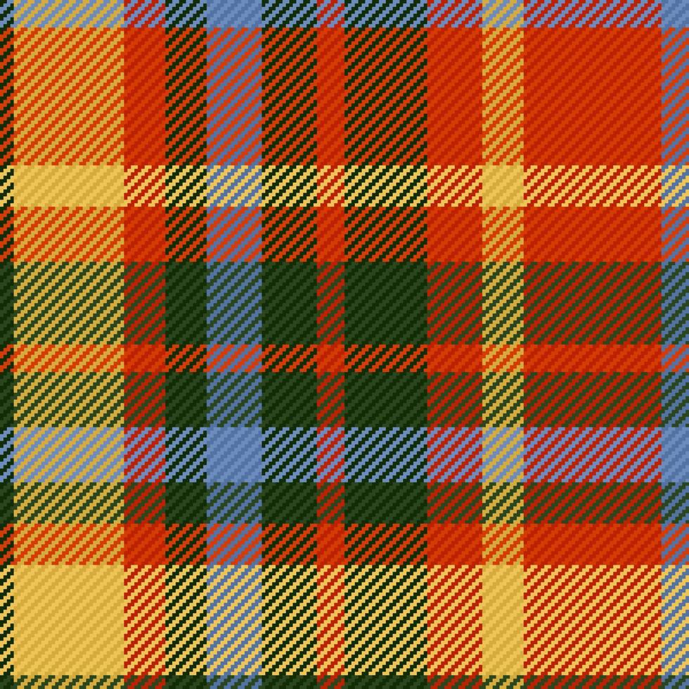 pläd textur vektor. textil- kolla upp tyg. tartan mönster sömlös bakgrund. vektor