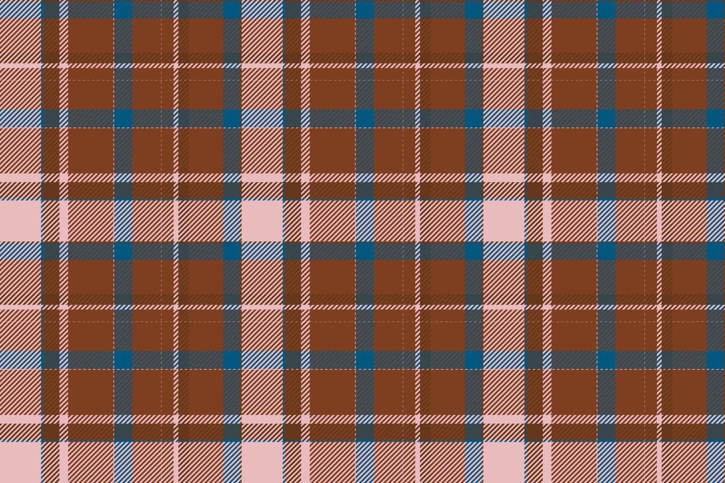 tartan schottland nahtloser karierter mustervektor. Retro-Hintergrundstoff. Vintage Check Farbe quadratische geometrische Textur. vektor