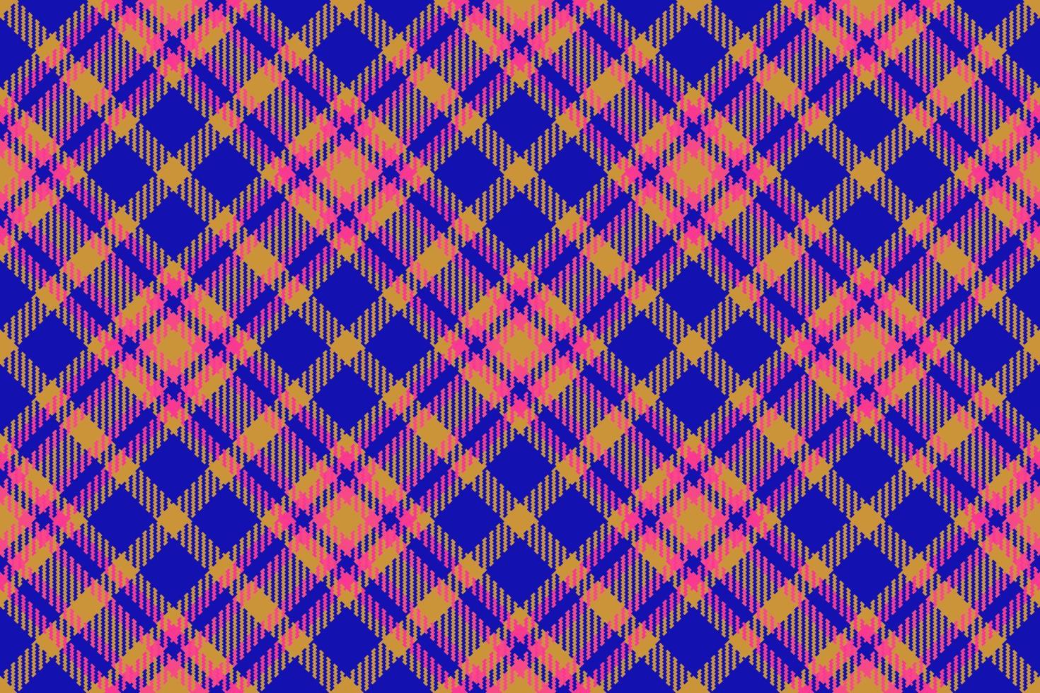 textur karierter tartan. Stoffmuster Textil. Vektor nahtlose Hintergrundprüfung.