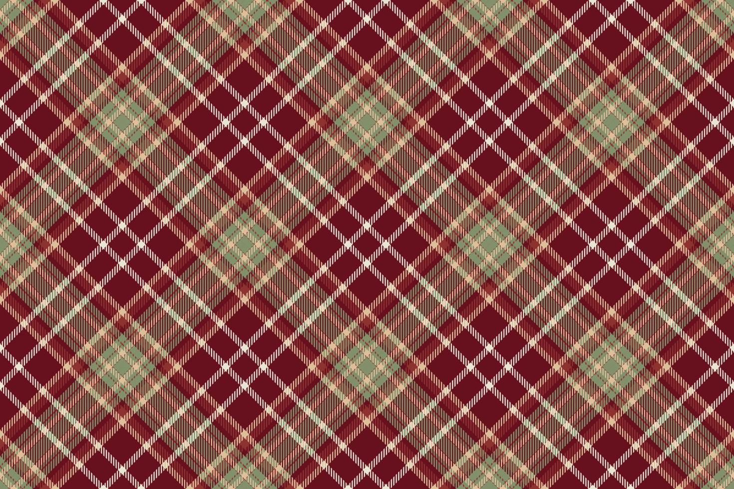 tartan schottland nahtloser karierter mustervektor. Retro-Hintergrundstoff. Vintage Check Farbe quadratische geometrische Textur. vektor