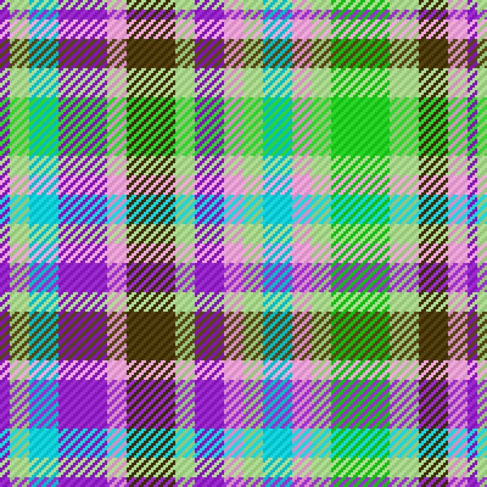 tartan vektor tyg. pläd textur textil. kolla upp mönster bakgrund sömlös.